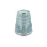 Metal ridged thimble